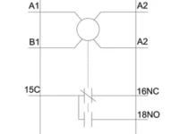 عکس تایمر زیمنس مدل 3RP2505-1AW30 از زاویه روبرو