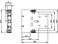 عکس کنتاکت کمکی زیمنس مدل 3RH2911-1DA11 از زاویه روبزو